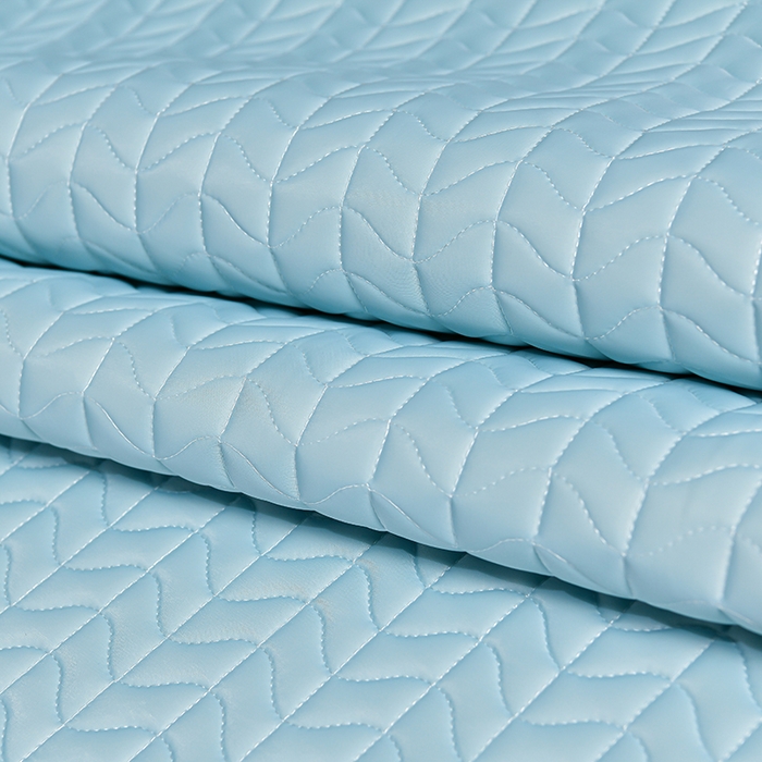 91家纺网 家纺一手货源 找家纺 小牛席业 2026新款凉感乳胶席系列（床笠款）凉席藤席冰藤席竹席空调席草席冰丝席豆豆席乳胶席三件套 凉感乳胶席-天蓝（床笠款）