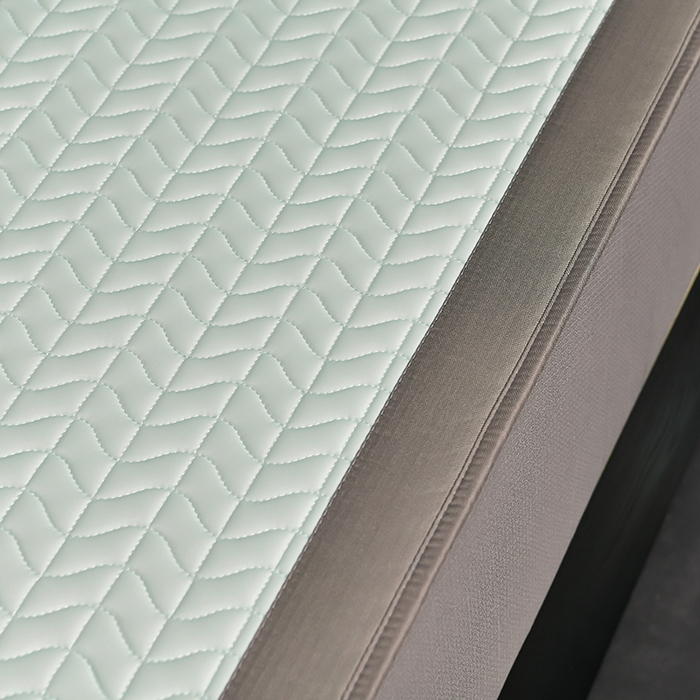 91家纺网 家纺一手货源 找家纺 小牛席业 2026新款凉感乳胶席系列（床笠款）凉席藤席冰藤席竹席空调席草席冰丝席豆豆席乳胶席三件套 凉感乳胶席-水绿（床笠款）