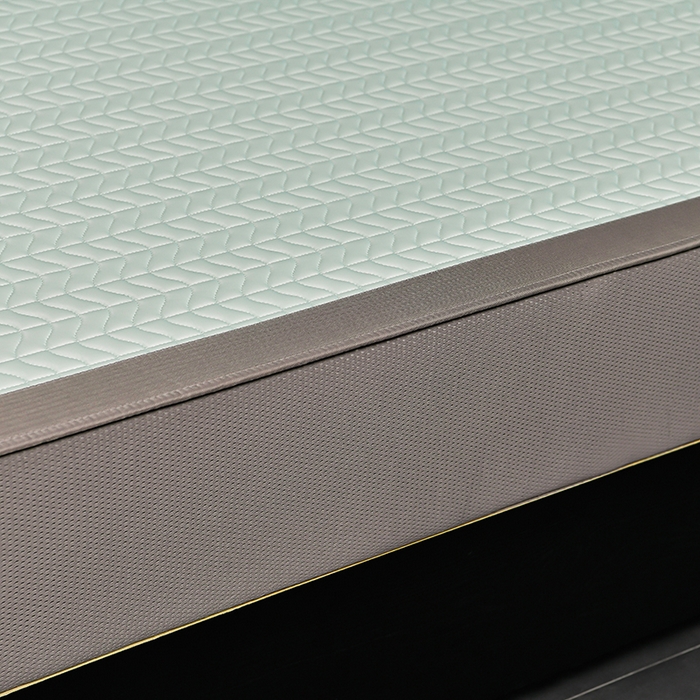 91家纺网 家纺一手货源 找家纺 小牛席业 2026新款凉感乳胶席系列（床笠款）凉席藤席冰藤席竹席空调席草席冰丝席豆豆席乳胶席三件套 凉感乳胶席-水绿（床笠款）