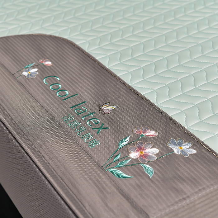 91家纺网 家纺一手货源 找家纺 小牛席业 2026新款凉感乳胶席系列（床笠款）凉席藤席冰藤席竹席空调席草席冰丝席豆豆席乳胶席三件套 凉感乳胶席-水绿（床笠款）