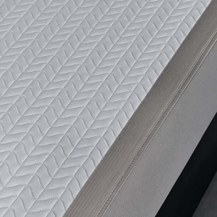 91家纺网 家纺一手货源 找家纺 小牛席业 2026新款凉感乳胶席系列（床笠款）凉席藤席冰藤席竹席空调席草席冰丝席豆豆席乳胶席三件套 凉感乳胶席-浅灰（床笠款）