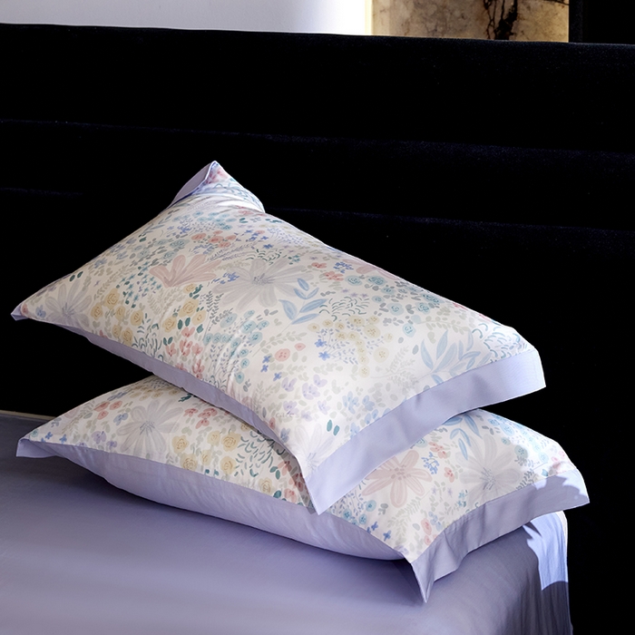 慕梵家居 2026新款莱赛尔纤维天丝枕套单件枕套单品 沐初