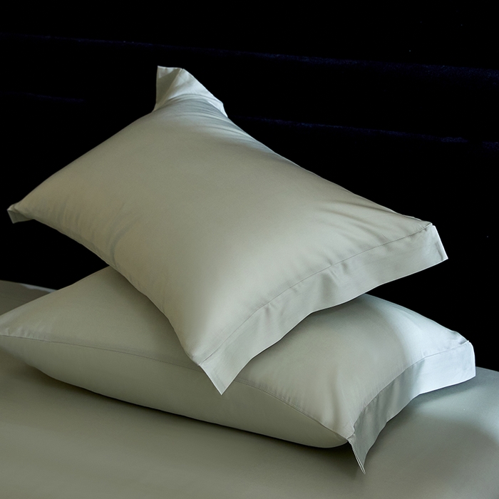 慕梵家居 2026新款莱赛尔纤维天丝枕套单件枕套单品 悠然绿