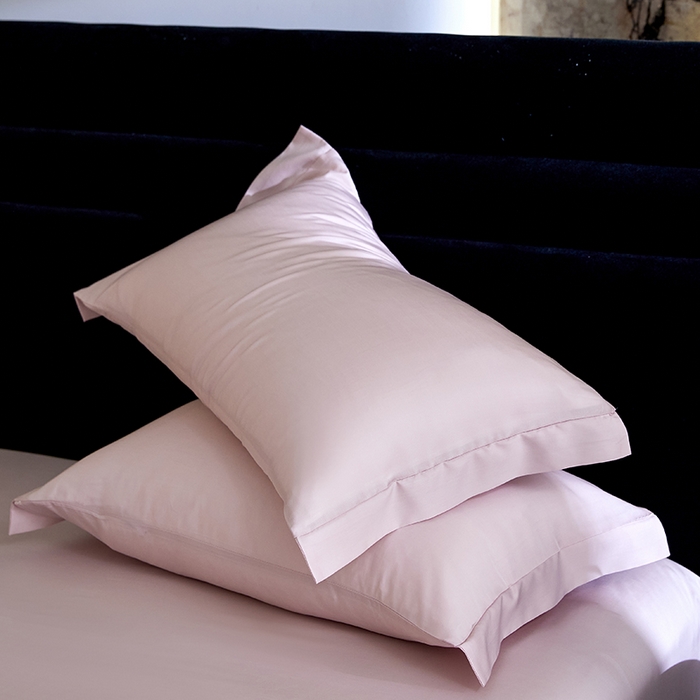 慕梵家居 2026新款莱赛尔纤维天丝枕套单件枕套单品 珍珠腮红