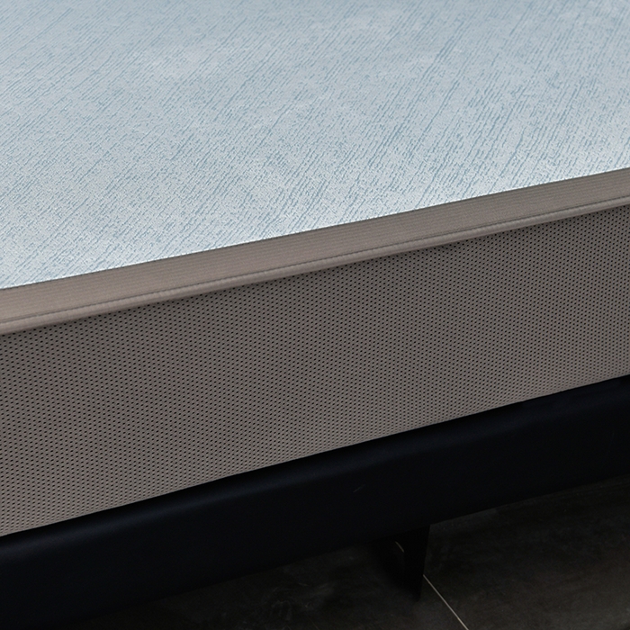 91家纺网 家纺一手货源 找家纺 小牛席业 2026新款超精密冰丝席-小斜纹系列-床笠款凉席藤席冰藤席冰丝席竹席草席空调席乳胶席豆豆席 超精密冰丝席-小斜纹系列-床笠款（蓝