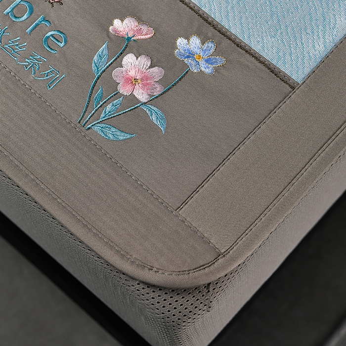 91家纺网 家纺一手货源 找家纺 小牛席业 2026新款超精密冰丝席-小斜纹系列-床笠款凉席藤席冰藤席冰丝席竹席草席空调席乳胶席豆豆席 超精密冰丝席-小斜纹系列-床笠款（蓝