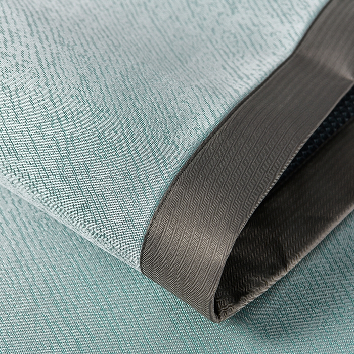 91家纺网 家纺一手货源 找家纺 小牛席业 2026新款超精密冰丝席-小斜纹系列凉席藤席冰藤席冰丝席竹席草席空调席乳胶席豆豆席 超精密冰丝席-小斜纹（绿色）