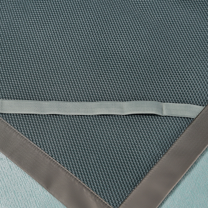 91家纺网 家纺一手货源 找家纺 小牛席业 2026新款超精密冰丝席-小斜纹系列凉席藤席冰藤席冰丝席竹席草席空调席乳胶席豆豆席 超精密冰丝席-小斜纹（绿色）