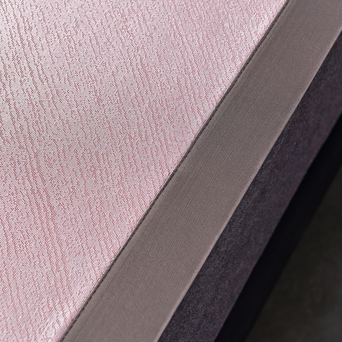 91家纺网 家纺一手货源 找家纺 小牛席业 2026新款超精密冰丝席-小斜纹系列凉席藤席冰藤席冰丝席竹席草席空调席乳胶席豆豆席 超精密冰丝席-小斜纹（粉色）