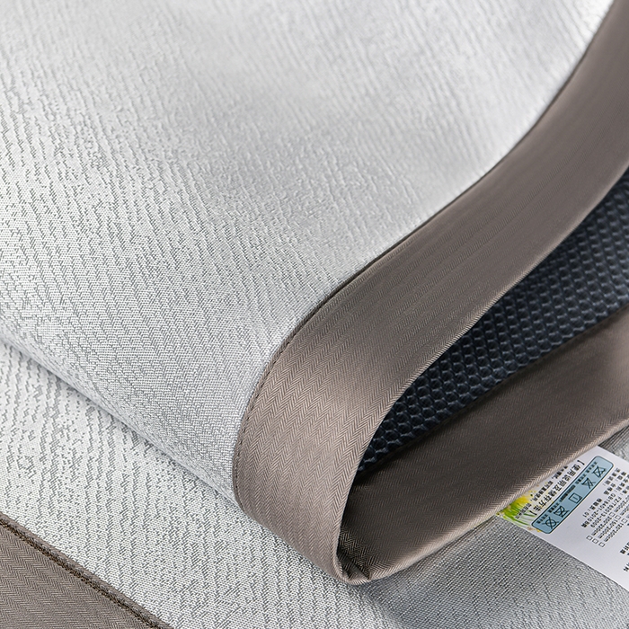 91家纺网 家纺一手货源 找家纺 小牛席业 2026新款超精密冰丝席-小斜纹系列凉席藤席冰藤席冰丝席竹席草席空调席乳胶席豆豆席 超精密冰丝席-小斜纹（灰色）