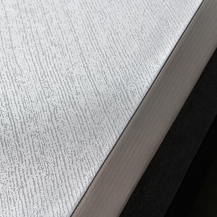 91家纺网 家纺一手货源 找家纺 小牛席业 2026新款超精密冰丝席-小斜纹系列凉席藤席冰藤席冰丝席竹席草席空调席乳胶席豆豆席 超精密冰丝席-小斜纹（灰色）