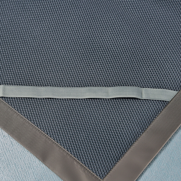 91家纺网 家纺一手货源 找家纺 小牛席业 2026新款超精密冰丝席-小斜纹系列凉席藤席冰藤席冰丝席竹席草席空调席乳胶席豆豆席 超精密冰丝席-小斜纹（蓝色）