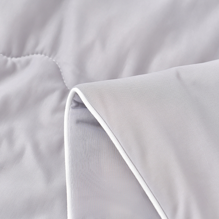 91家纺网 家纺一手货源 找家纺 畅畅家纺 2026新款凉感丝唯美床裙夏被凉席三件套夏被四件套 唯美-经典灰