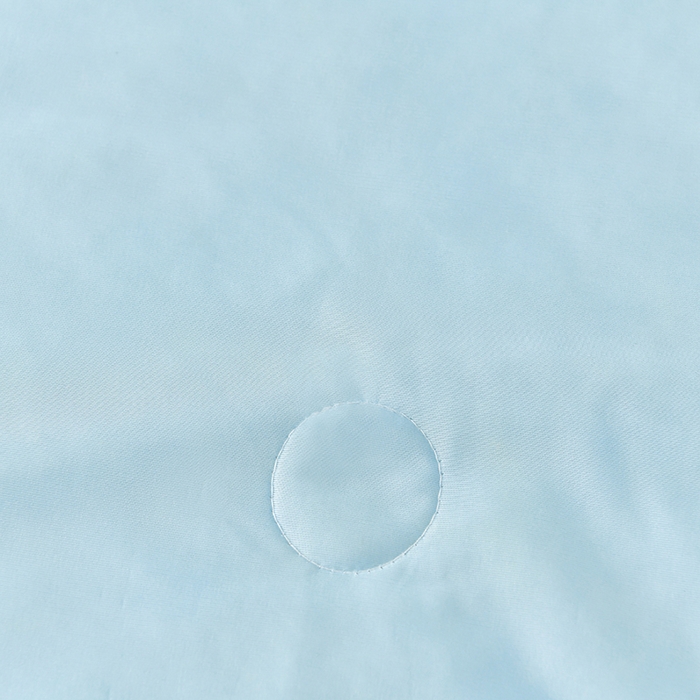 91家纺网 家纺一手货源 找家纺 畅畅家纺 2026新款凉感丝唯美床裙夏被凉席三件套夏被四件套 唯美-天蓝