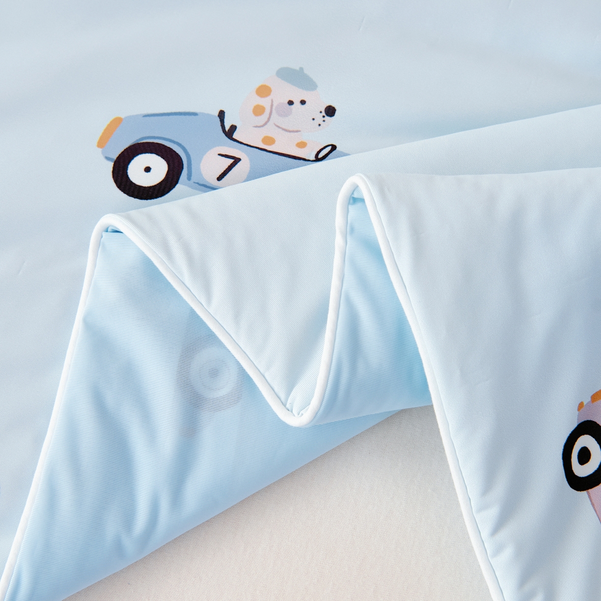 91家纺网 家纺一手货源 找家纺 （总）御棉坊 御棉坊2026圆网A类凉感幼儿园夏凉被宝宝午睡薄被子儿童空调被夏被