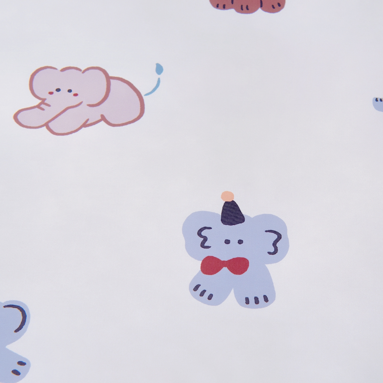 91家纺网 家纺一手货源 找家纺 御棉坊 御棉坊2026圆网A类凉感幼儿园夏凉被宝宝午睡薄被子儿童空调被夏被 顽皮小象