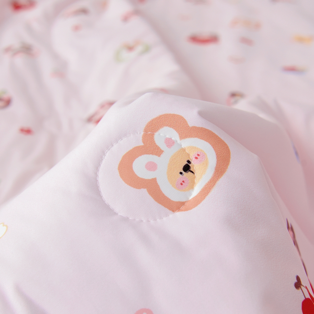 91家纺网 家纺一手货源 找家纺 御棉坊 御棉坊2026圆网A类凉感幼儿园夏凉被宝宝午睡薄被子儿童空调被夏被 粉粉女孩