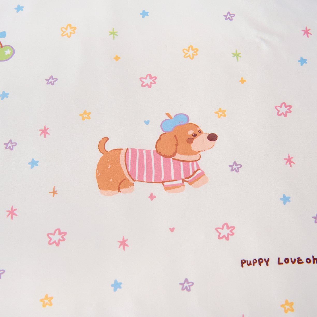 91家纺网 家纺一手货源 找家纺 御棉坊 御棉坊2026圆网A类凉感幼儿园夏凉被宝宝午睡薄被子儿童空调被夏被 星星狗