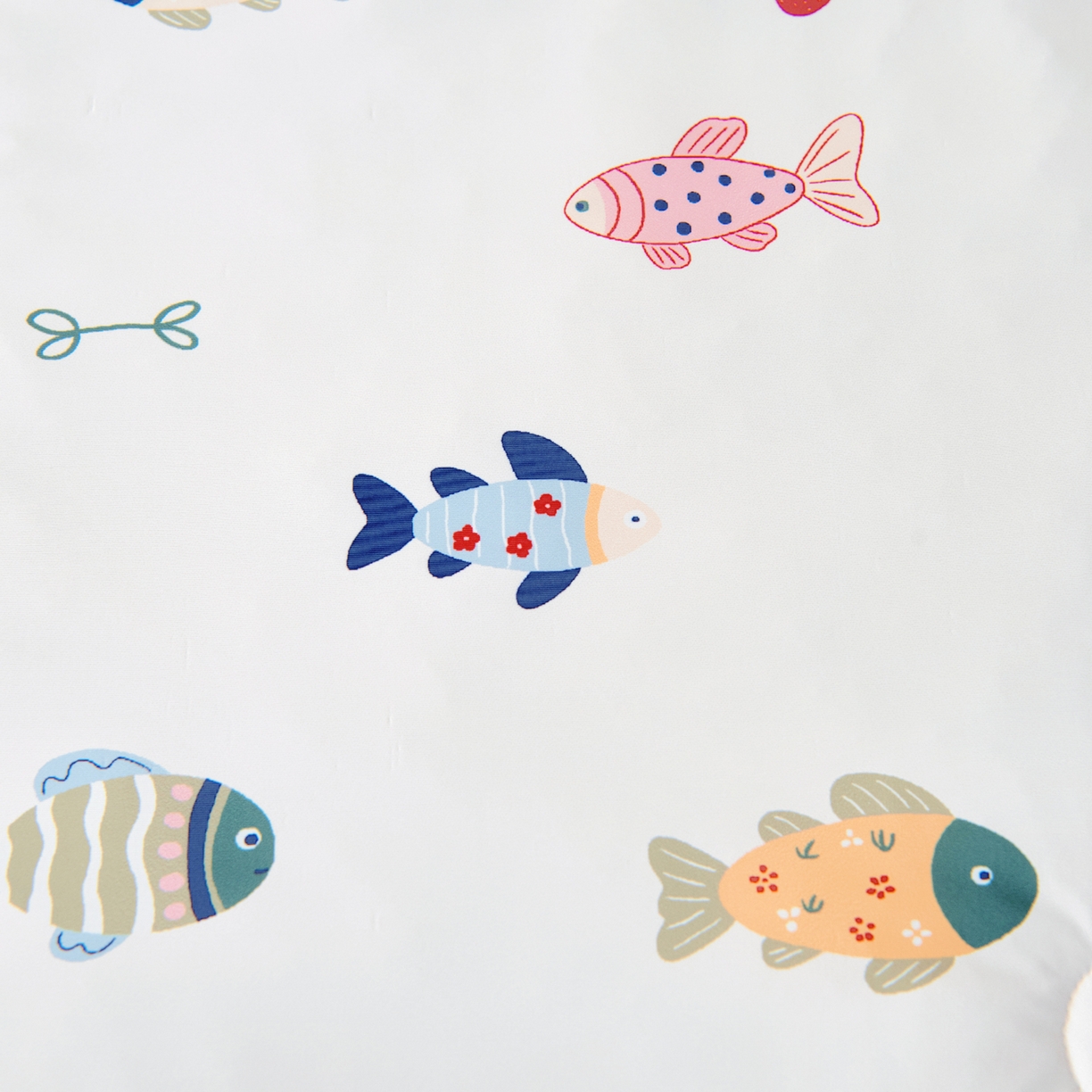 91家纺网 家纺一手货源 找家纺 御棉坊 御棉坊2026圆网A类凉感幼儿园夏凉被宝宝午睡薄被子儿童空调被夏被 游游小鱼