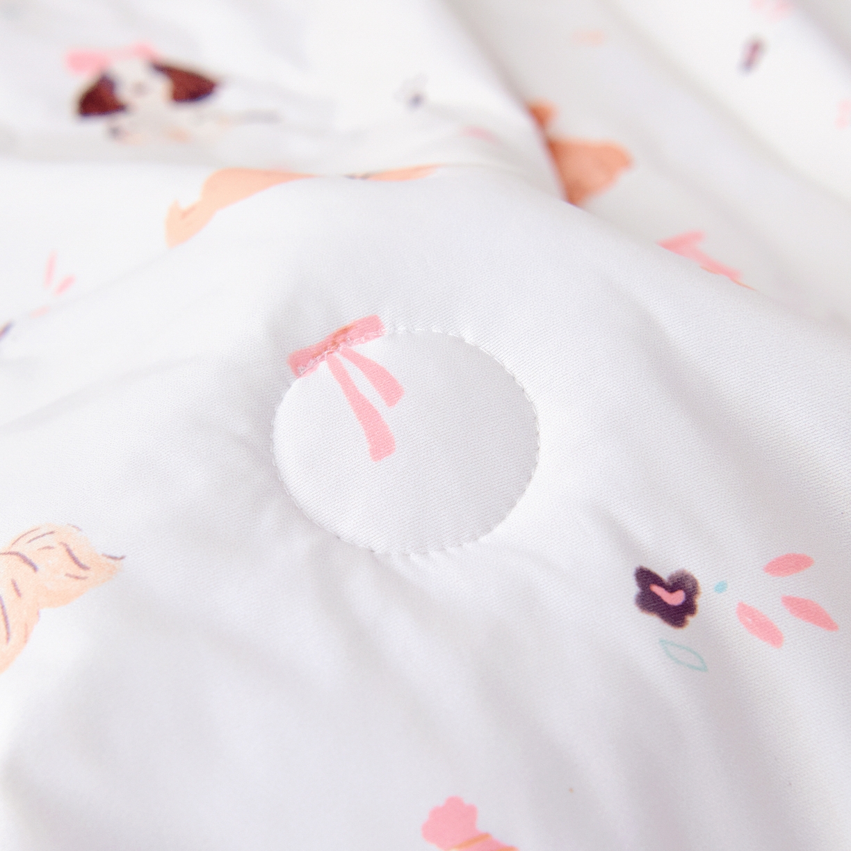 91家纺网 家纺一手货源 找家纺 御棉坊 御棉坊2026圆网A类凉感幼儿园夏凉被宝宝午睡薄被子儿童空调被夏被 狗狗聚会