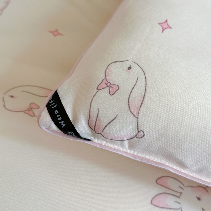 91家纺网 家纺一手货源 找家纺 暖生活 2026新款婴儿级牛奶针织棉大豆四季被冬被春秋被被子被芯小兔兔