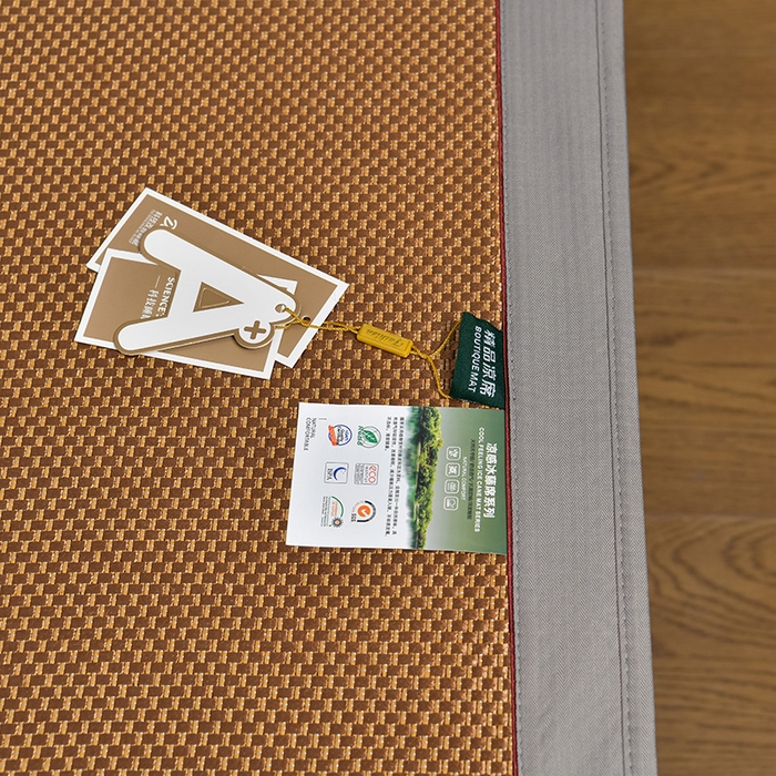 91家纺网 家纺一手货源 找家纺 （总）小牛席业 2026新款加厚款-经典熊猫冰藤席（床笠款）凉席藤席冰藤席竹席空调席草席冰丝席豆豆席乳胶席三件套