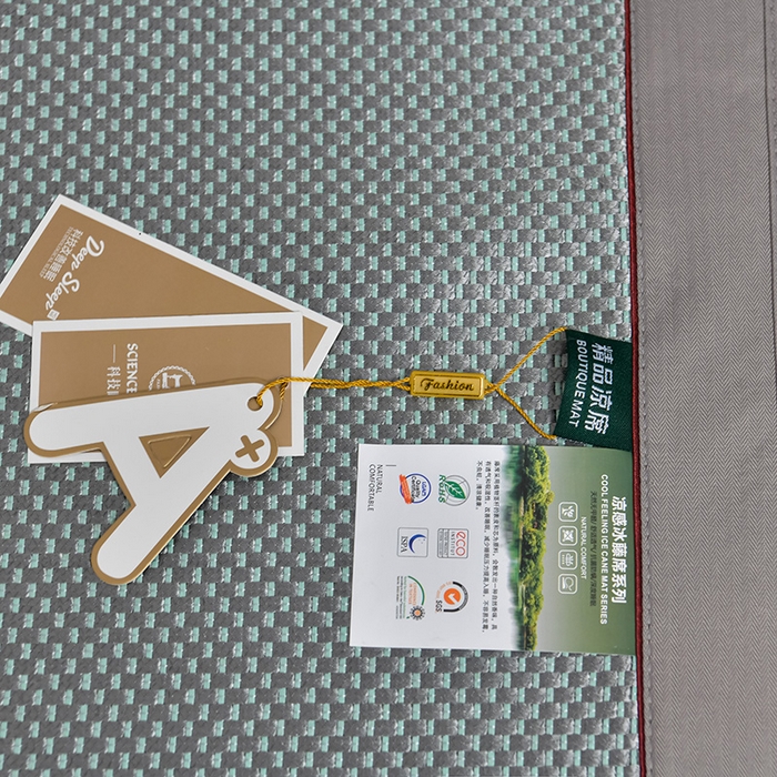 91家纺网 家纺一手货源 找家纺 小牛席业 2026新款加厚款-经典熊猫冰藤席（床笠款）凉席藤席冰藤席竹席空调席草席冰丝席豆豆席乳胶席三件套 加厚款-熊猫冰藤席（床笠款）-绿色