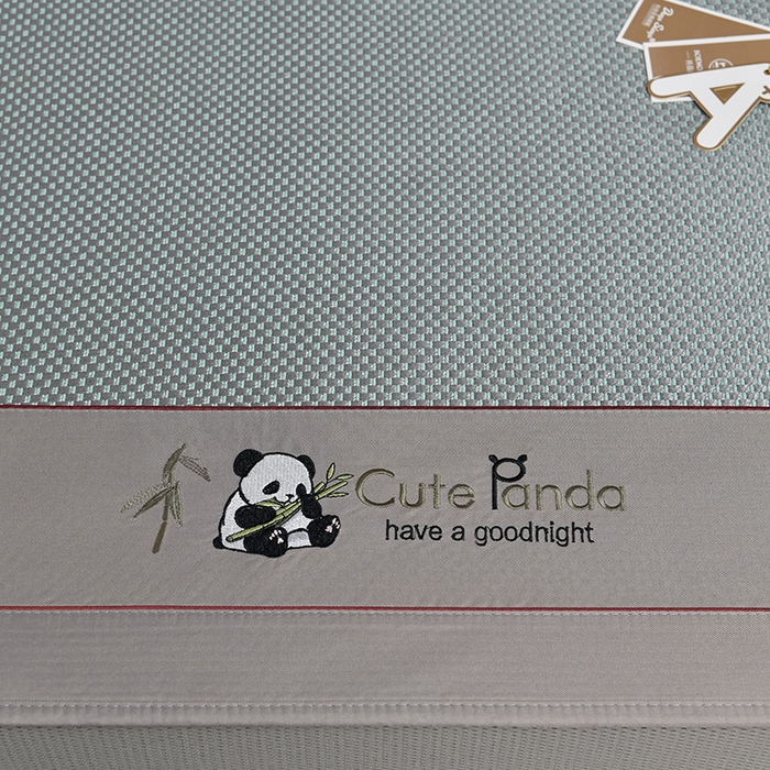 91家纺网 家纺一手货源 找家纺 小牛席业 2026新款加厚款-经典熊猫冰藤席（床笠款）凉席藤席冰藤席竹席空调席草席冰丝席豆豆席乳胶席三件套 加厚款-熊猫冰藤席（床笠款）-绿色