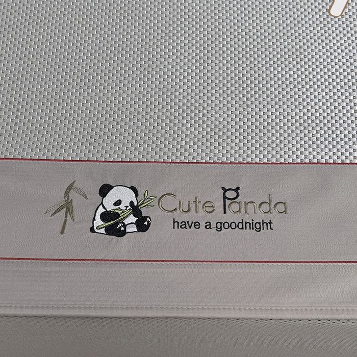 91家纺网 家纺一手货源 找家纺 小牛席业 2026新款加厚款-经典熊猫冰藤席（床笠款）凉席藤席冰藤席竹席空调席草席冰丝席豆豆席乳胶席三件套 加厚款-熊猫冰藤席（床笠款）-银灰