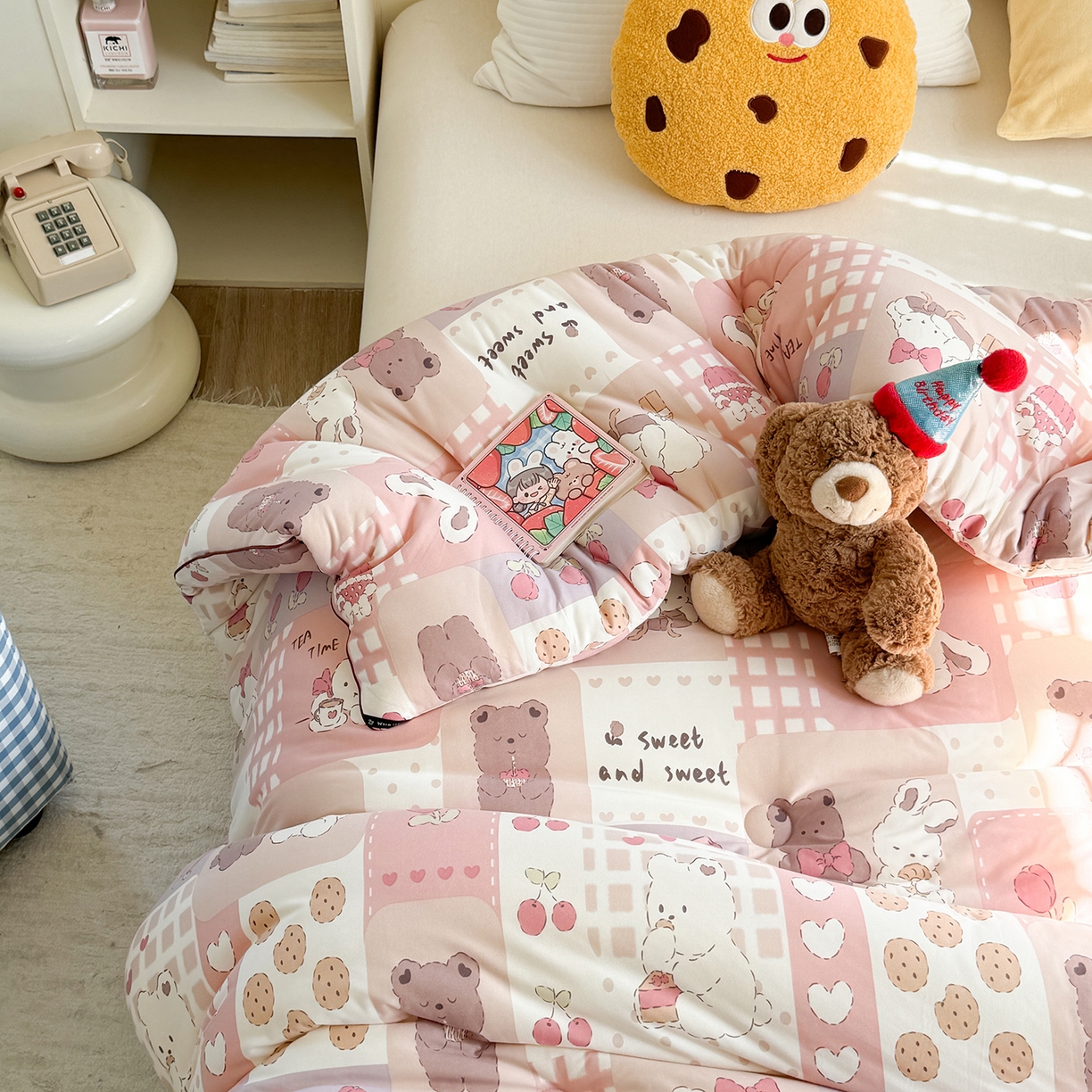 91家纺网 家纺一手货源 找家纺 暖生活 2026新款婴儿级牛奶针织棉大豆四季被冬被春秋被被子被芯拼拼乐