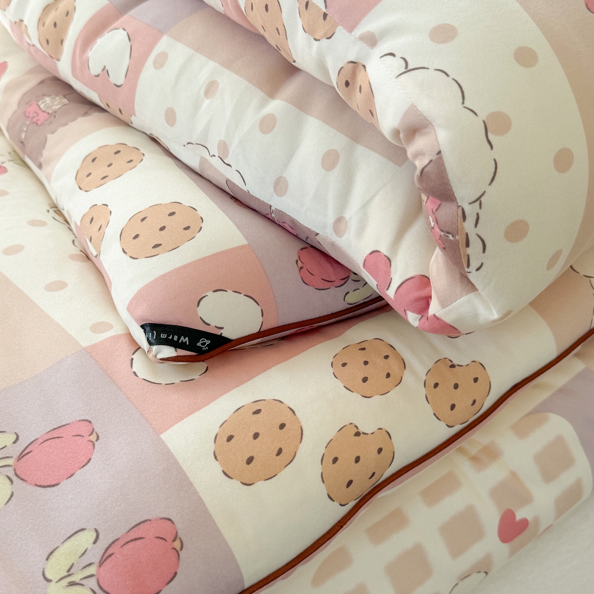 91家纺网 家纺一手货源 找家纺 暖生活 2026新款婴儿级牛奶针织棉大豆四季被冬被春秋被被子被芯拼拼乐