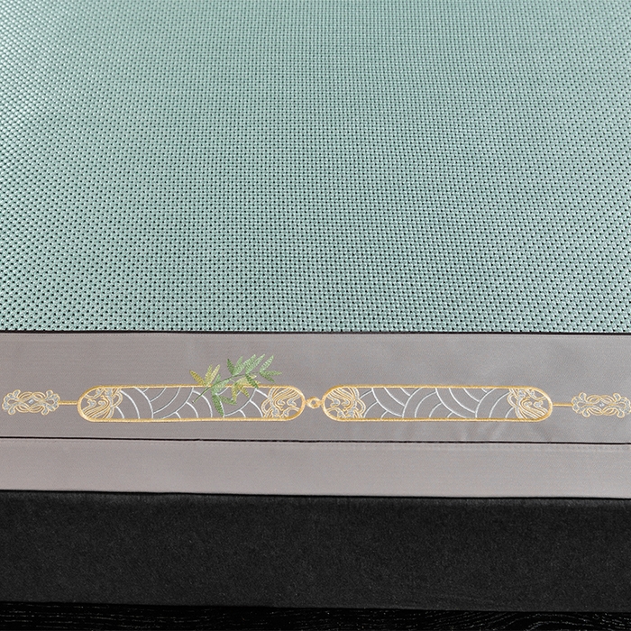 91家纺网 家纺一手货源 找家纺 小牛席业 2026新款夏日冰点-冰藤双面席凉席藤席冰藤席冰丝席竹席草席空调席乳胶席豆豆席 夏日冰点-冰藤双面席-绿色