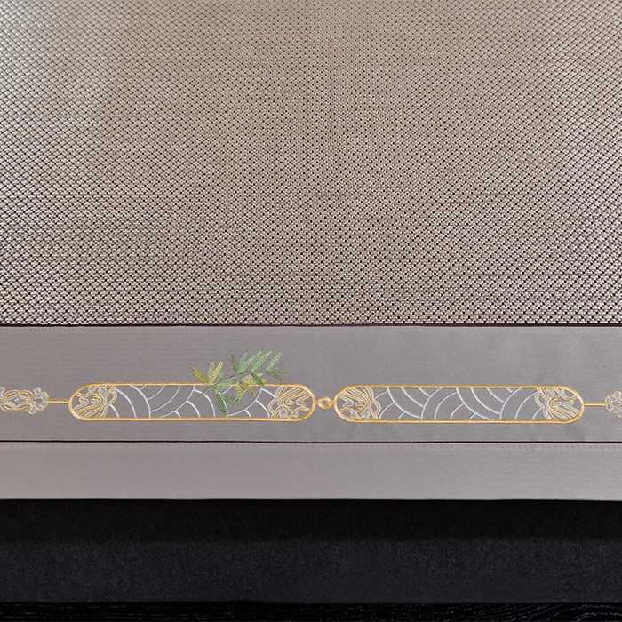 91家纺网 家纺一手货源 找家纺 小牛席业 2026新款夏日冰点-冰藤双面席凉席藤席冰藤席冰丝席竹席草席空调席乳胶席豆豆席 夏日冰点-冰藤双面席-香槟