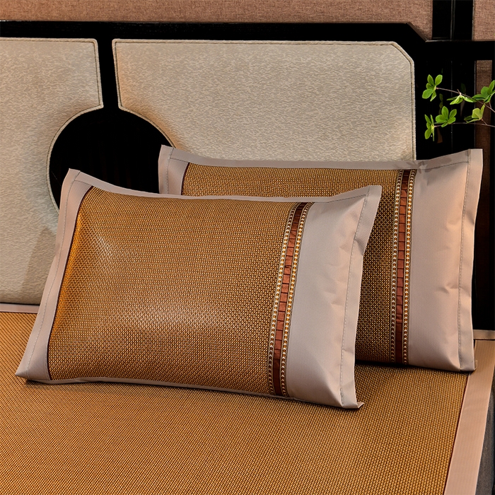 91家纺网 家纺一手货源 找家纺 小牛席业 2026新款夏日冰点-冰藤双面席凉席藤席冰藤席冰丝席竹席草席空调席乳胶席豆豆席 夏日冰点-冰藤双面席-咖色