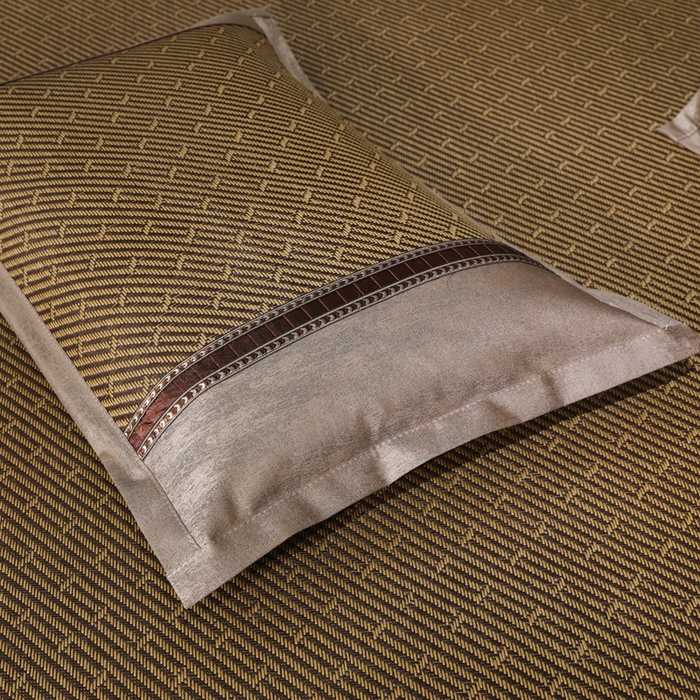 91家纺网 家纺一手货源 找家纺 （总）小牛席业 2026新款绣花古藤凉席【双面席】凉席藤席冰藤席竹席空调席草席冰丝席豆豆席乳胶席三件套