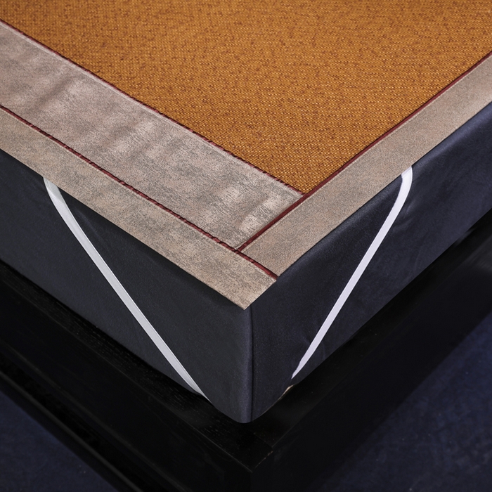 91家纺网 家纺一手货源 找家纺 小牛席业 2026新款绣花古藤凉席【双面席】凉席藤席冰藤席竹席空调席草席冰丝席豆豆席乳胶席三件套 红棕古藤双面席