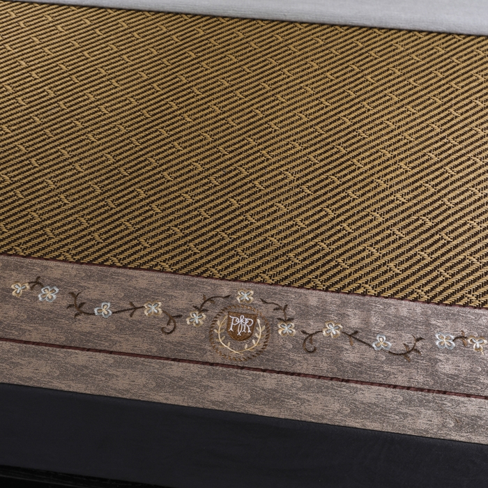 91家纺网 家纺一手货源 找家纺 （总）小牛席业 2026新款绣花古藤凉席【双面席】凉席藤席冰藤席竹席空调席草席冰丝席豆豆席乳胶席三件套