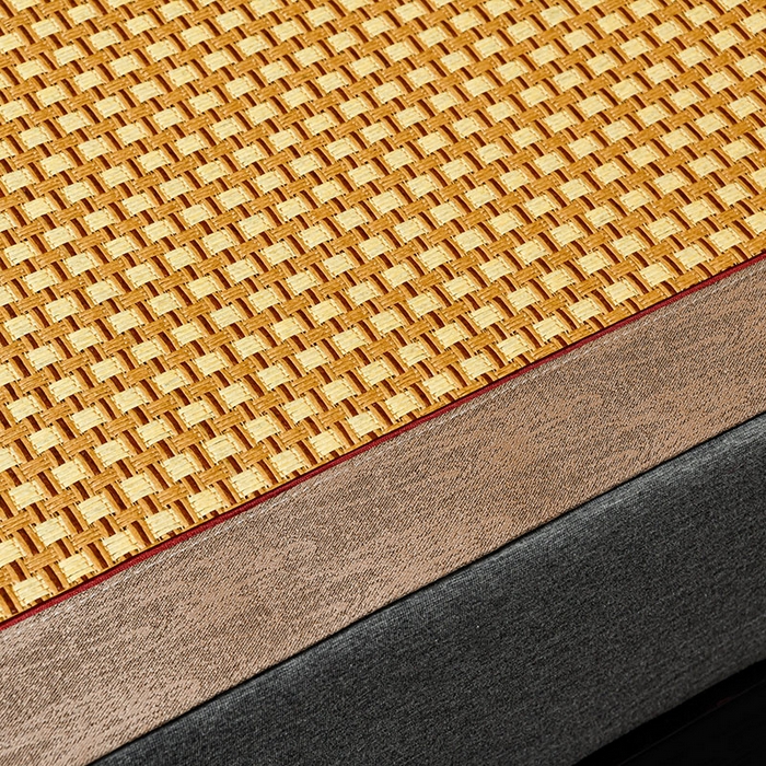 91家纺网 家纺一手货源 找家纺 小牛席业 2026新款雪山古藤-双面席系列凉席藤席冰藤双面席冰丝席竹席凉席空调席草席三件套 雪山古藤-白玉藤双面席