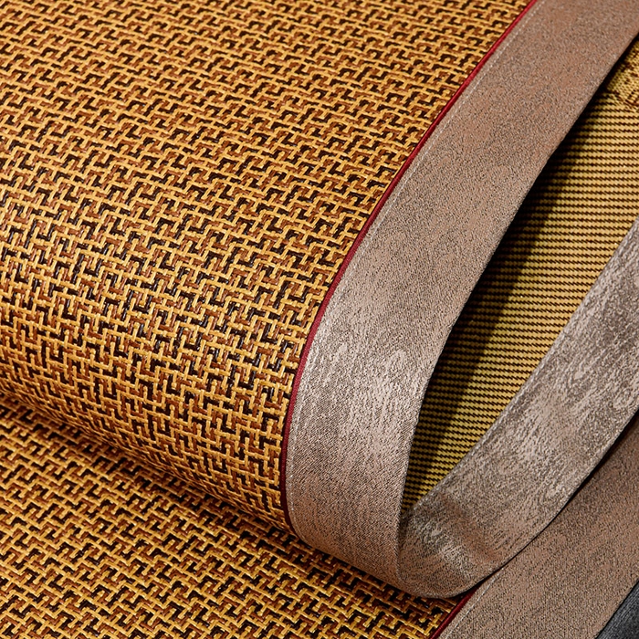 91家纺网 家纺一手货源 找家纺 小牛席业 2026新款雪山古藤-双面席系列凉席藤席冰藤双面席冰丝席竹席凉席空调席草席三件套 雪山古藤-黄古藤双面席