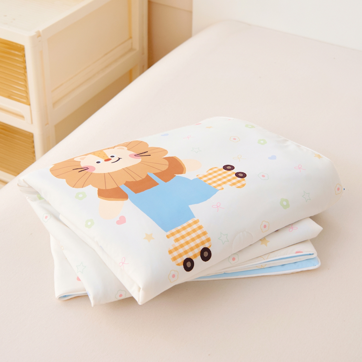 91家纺网 家纺一手货源 找家纺 （总）御棉坊 御棉坊2026清爽A类凉感幼儿园夏凉被宝宝午睡薄被子儿童空调被夏被