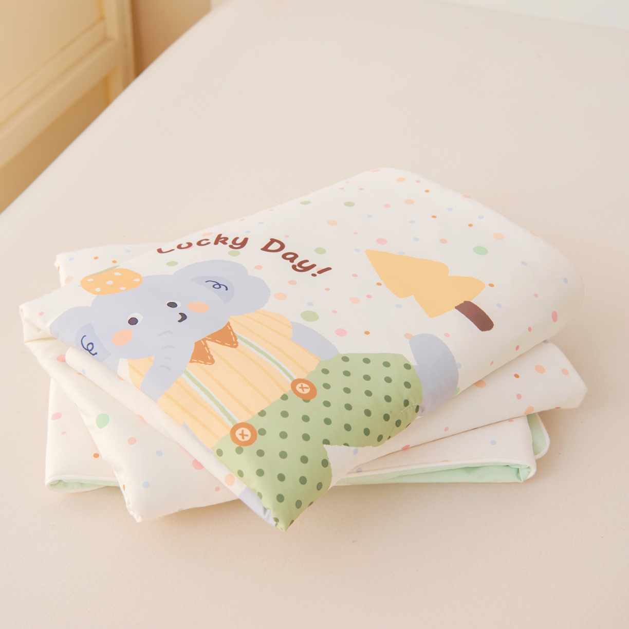 御棉坊 御棉坊2026清爽A类凉感幼儿园夏凉被宝宝午睡薄被子儿童空调被夏被 阳光小象