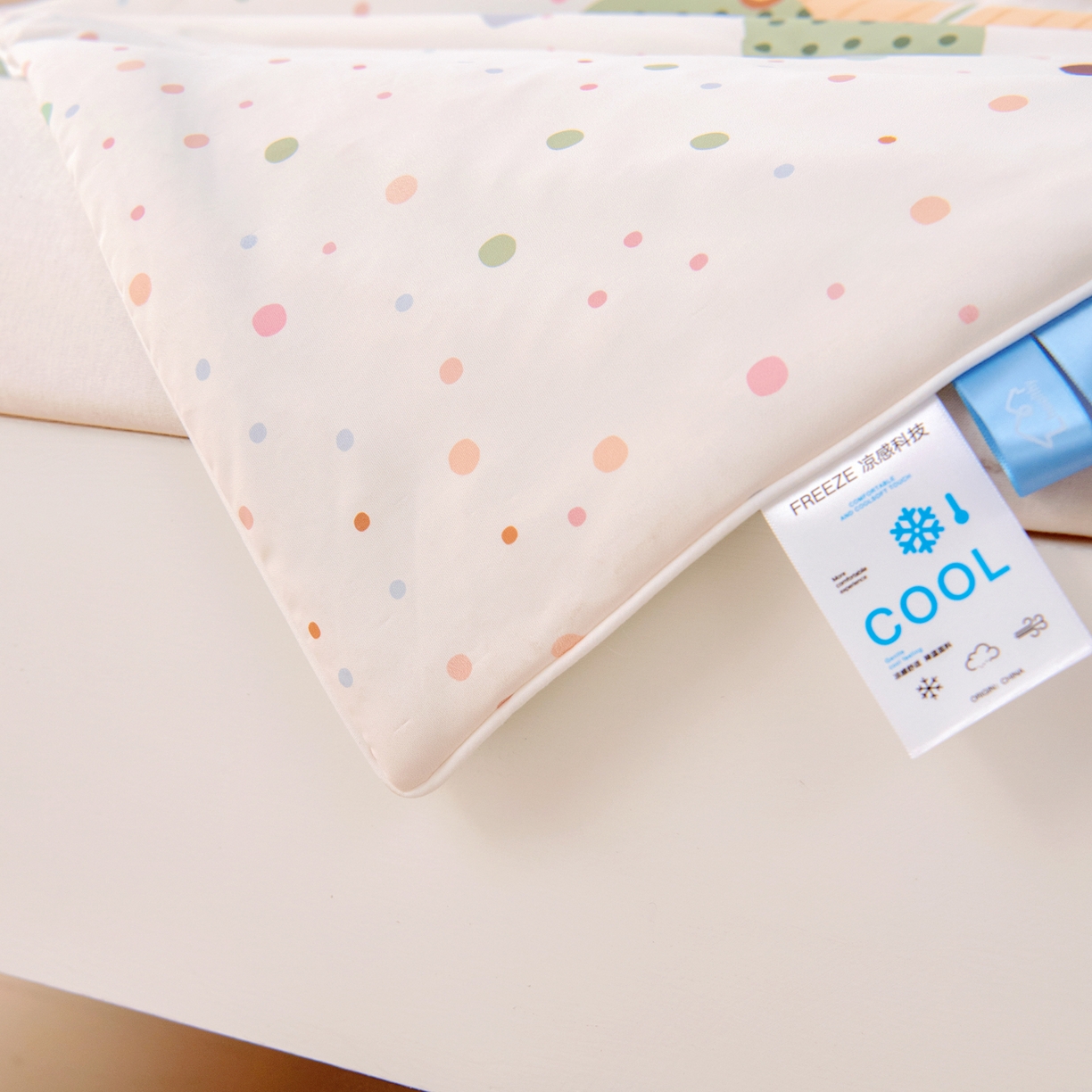 91家纺网 家纺一手货源 找家纺 御棉坊 御棉坊2026清爽A类凉感幼儿园夏凉被宝宝午睡薄被子儿童空调被夏被 阳光小象