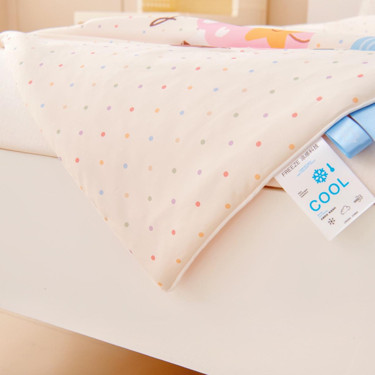 91家纺网 家纺一手货源 找家纺 御棉坊 御棉坊2026清爽A类凉感幼儿园夏凉被宝宝午睡薄被子儿童空调被夏被 小兔姑娘