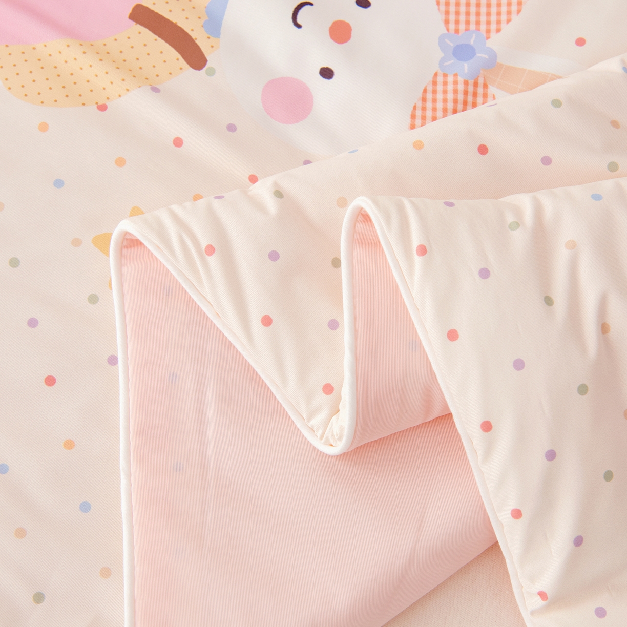 91家纺网 家纺一手货源 找家纺 御棉坊 御棉坊2026清爽A类凉感幼儿园夏凉被宝宝午睡薄被子儿童空调被夏被 小兔姑娘