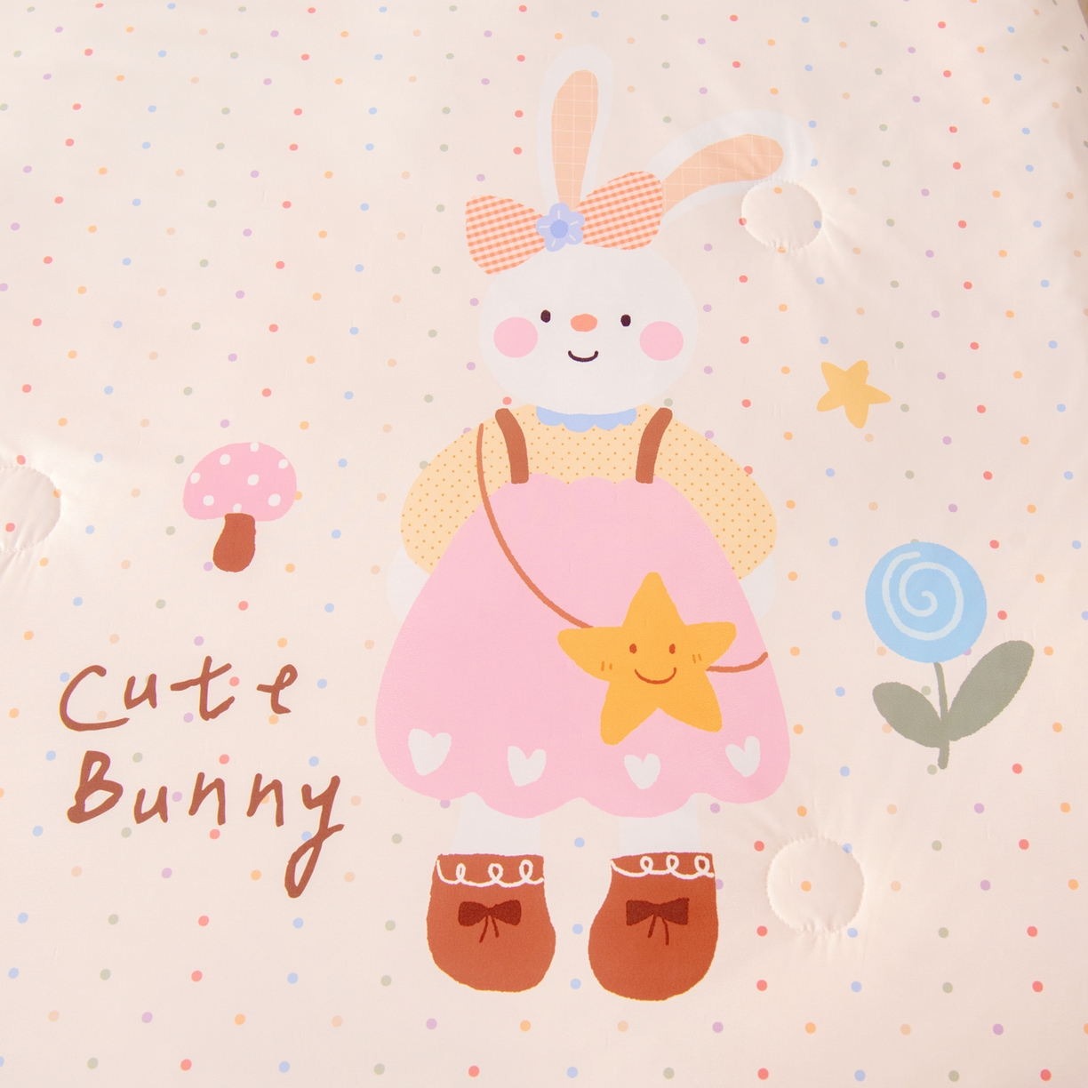 91家纺网 家纺一手货源 找家纺 御棉坊 御棉坊2026清爽A类凉感幼儿园夏凉被宝宝午睡薄被子儿童空调被夏被 小兔姑娘