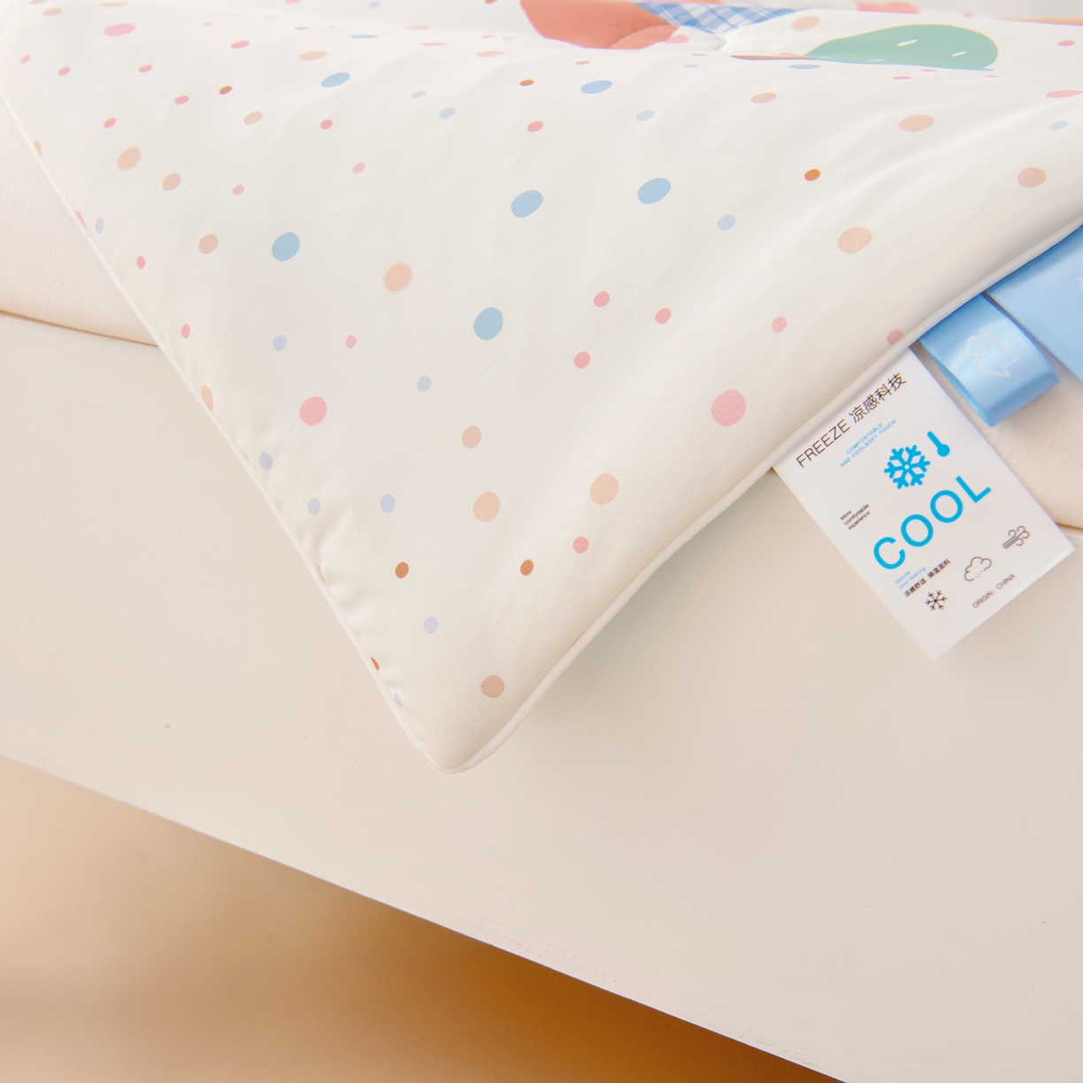 91家纺网 家纺一手货源 找家纺 御棉坊 御棉坊2026清爽A类凉感幼儿园夏凉被宝宝午睡薄被子儿童空调被夏被 绅士小熊