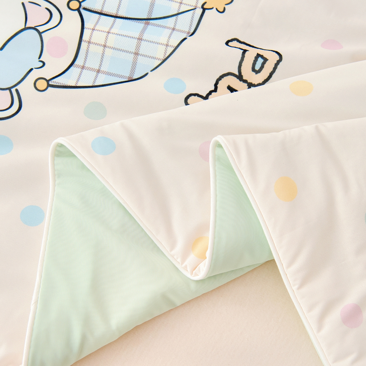 91家纺网 家纺一手货源 找家纺 御棉坊 御棉坊2026清爽A类凉感幼儿园夏凉被宝宝午睡薄被子儿童空调被夏被 找朋友