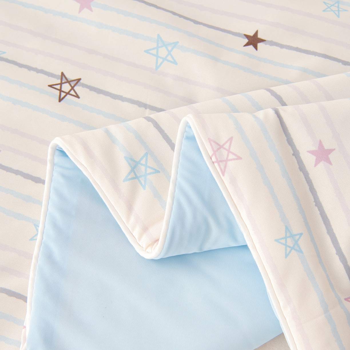 91家纺网 家纺一手货源 找家纺 御棉坊 御棉坊2026清爽A类凉感幼儿园夏凉被宝宝午睡薄被子儿童空调被夏被 星星甜梦园