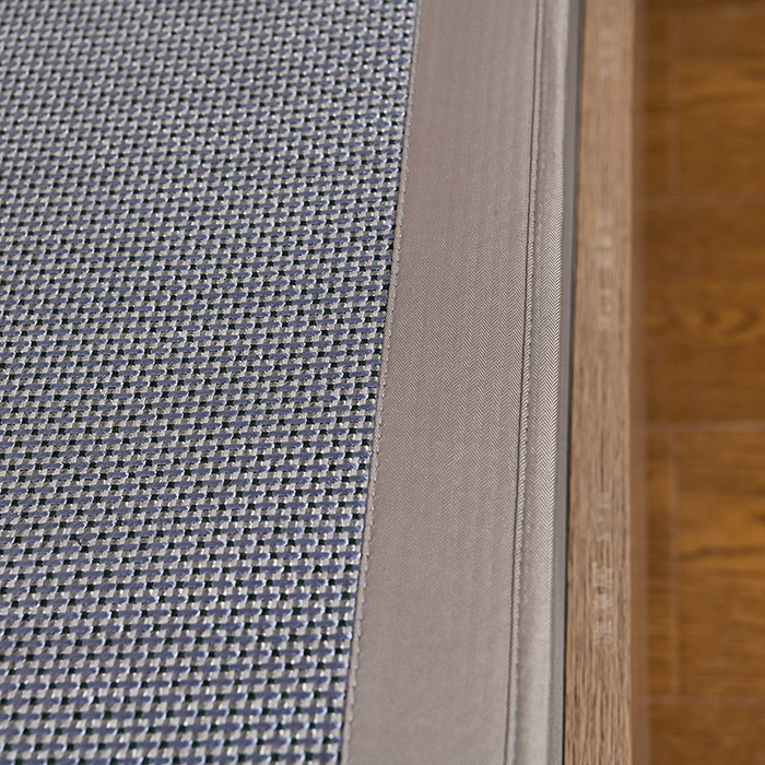 91家纺网 家纺一手货源 找家纺 小牛席业 2026新款薰衣草冰藤席系列-床笠款（冰藤席面）凉席藤席冰藤双面席冰丝席竹席凉席空调席草席三件套 薰衣草清香冰藤席-床笠款（浅蓝）