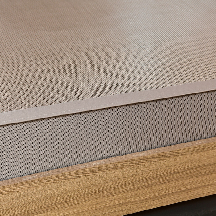 91家纺网 家纺一手货源 找家纺 小牛席业 2026新款薰衣草冰藤席系列-床笠款（冰藤席面）凉席藤席冰藤双面席冰丝席竹席凉席空调席草席三件套 薰衣草清香冰藤席-床笠款（香槟）